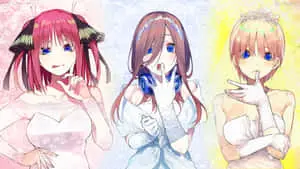 The Quintessential Quintuplets As Brides