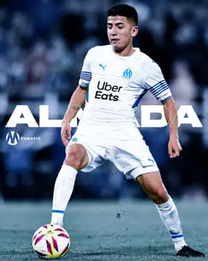  Caption: Thiago Almada in Action for Olympique Marseille 