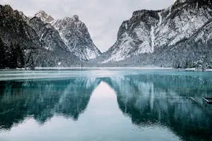 Toblacher See And Mountain MacBook