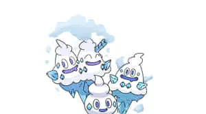 Evolved Form of Vanillite: Magnificent Vanillish and Vanilluxe
