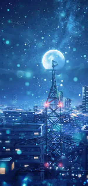 Vibrant Cool Anime Scenery