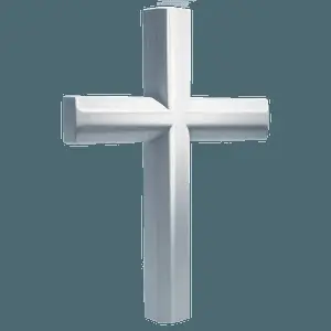 White Cross in Landscape PNG hlv