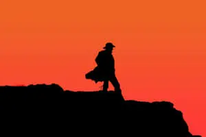 An unfathomable landscape of Wild West.