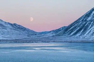 Winter Mountain MacBook
