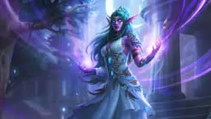 Tyrande Whisperwind in Wow 4k 